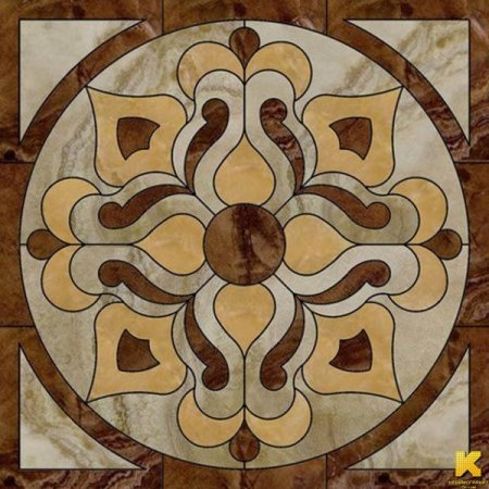 Roseton Ducale Beige 116,8x116,8