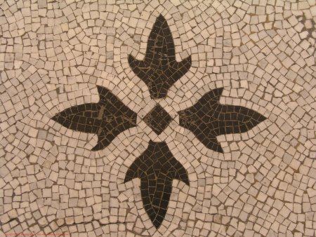 Мозаичный кафель с узором