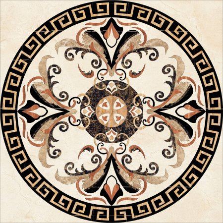 Панно на пол из керамогранита