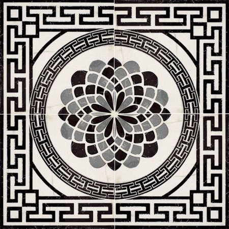 Roseton Layen (микс рисунков) плитка напольная 60x60