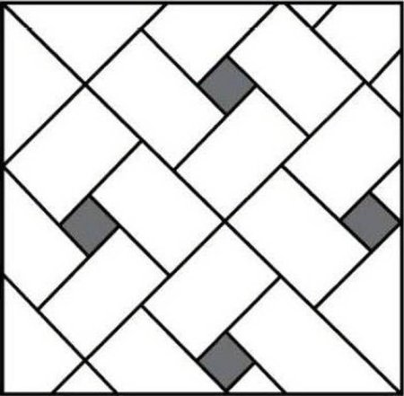 Раскладка плитки 30х60 на пол