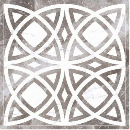 Kerranova Black&White декор серый k-62/Nr/d01/60x60