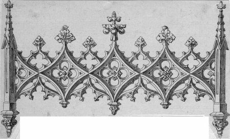 Готика орнамент масверк