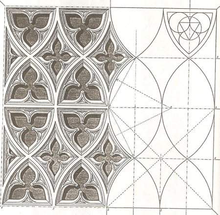 Готика орнамент масверк