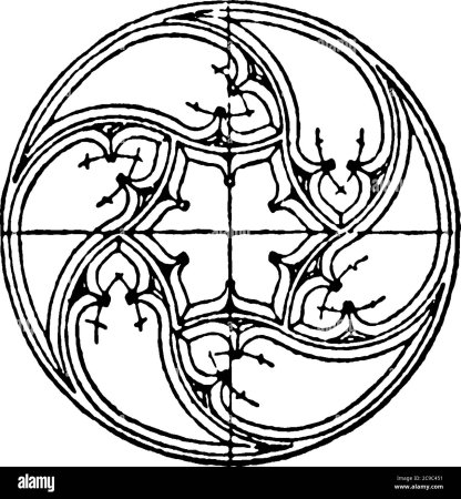 Пламенеющая Готика орнамент