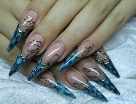 Дизайн нарощенных ногтей