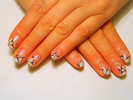 Рисунки на нарощенные ногти