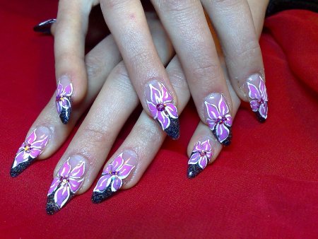 Супер узоры на ногтях