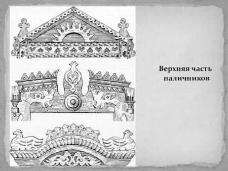 Внешнее украшение русской избы