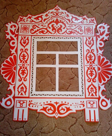 Расписные наличники