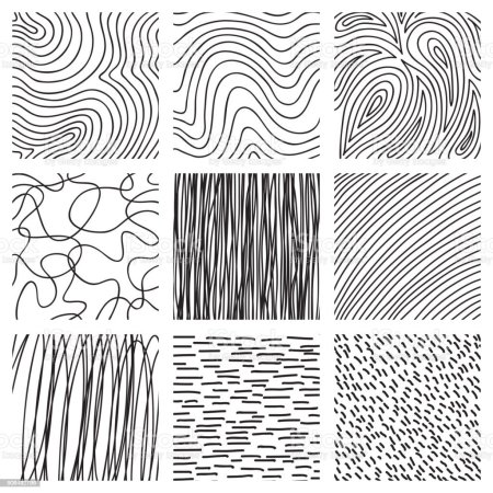 Графика штрихи и линии