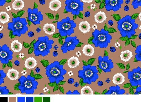 Красивый ситец