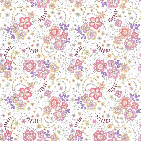 Принт мелкие цветы