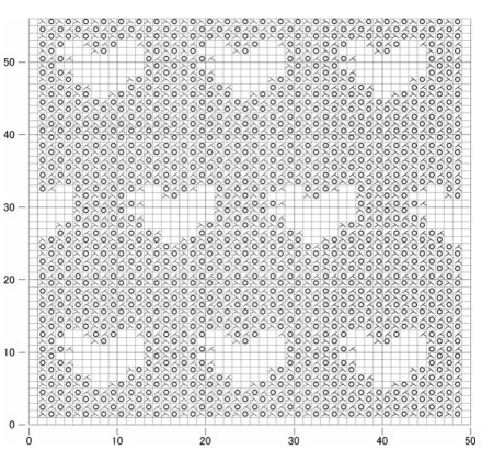 Узор сердечки спицами схема