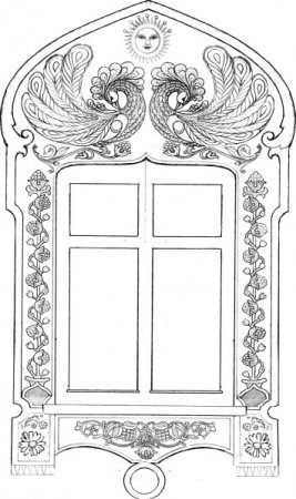 Узоры на окне