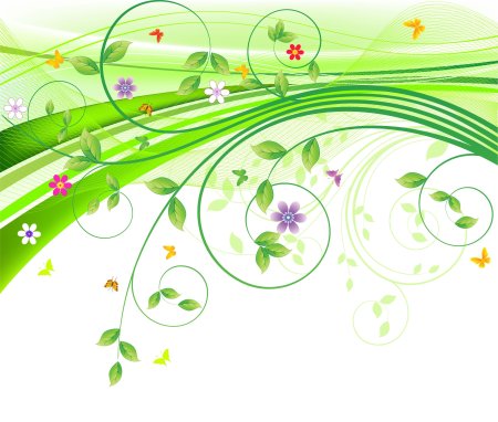 Весенние узоры