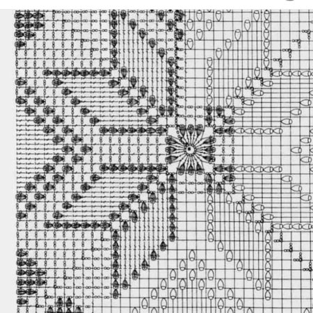 Квадратные мотивы крючком для подушки