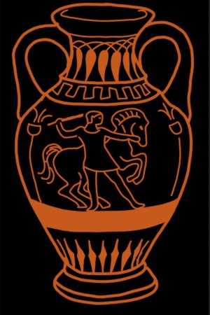 Вазопись древней Греции эскизы