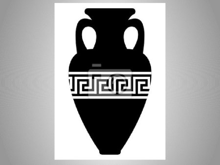 Греческая Амфора орнамент