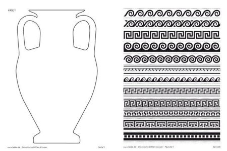 Элементы росписи греческих ВАЗ