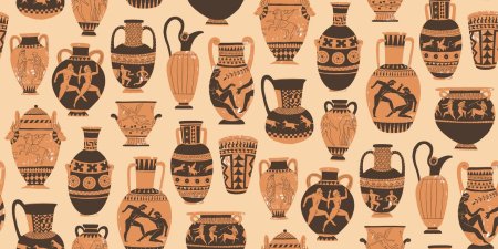 Вазопись древней Греции орнаменты