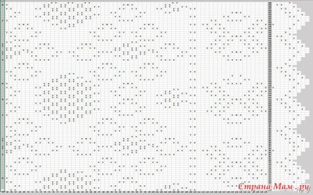 Оренбургский палантин схема