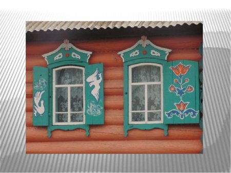 Урало Сибирская роспись наличников