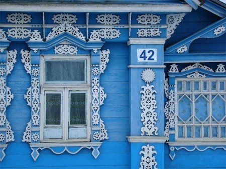 Орнаменты резных наличников Марий Эл