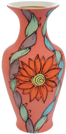 Ваза с орнаментом