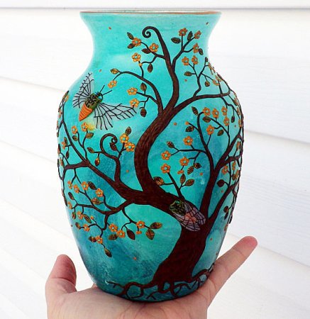 Расписать вазу