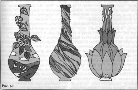 Стилизованная ваза