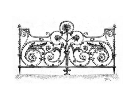 Эскизы кованных изделий