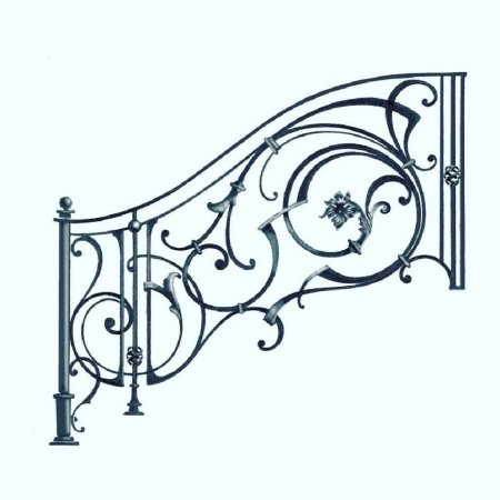 Кованые перила
