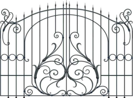 Кованые заборы эскизы