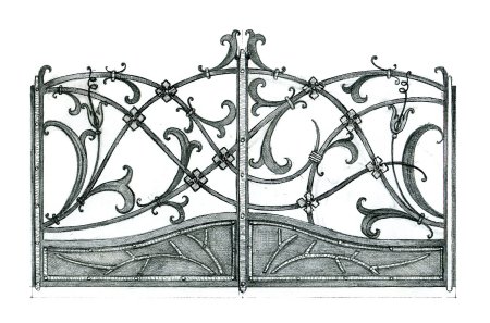 Эскизы художественной ковки