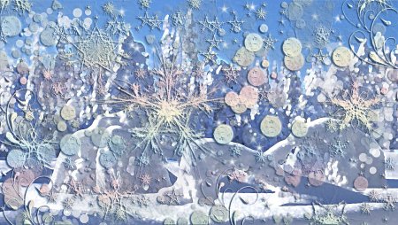 Сказочные зимние узоры