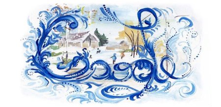 Морозные узоры рисунок