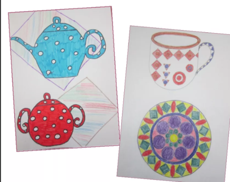 Узоры на посуде рисунки