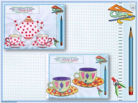 Проект узоры и орнаменты на посуде