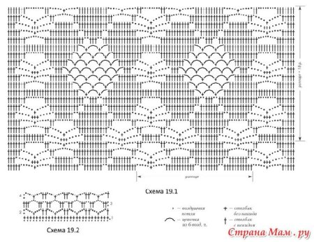 Кофточки филейной вязкой крючком со схемами