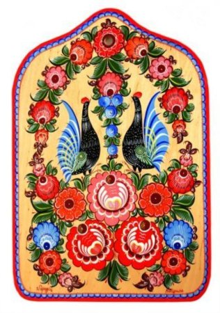 Городецкая роспись русские народные промыслы