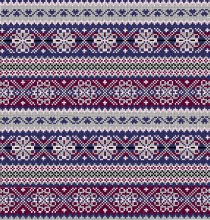 Шотландский жаккард Fair Isle
