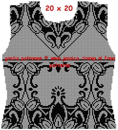 Летнее платье вязаное спицами жаккард