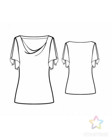 Моделирование блузки