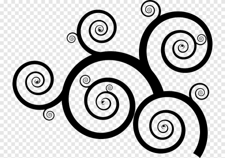 Узор из завитушек