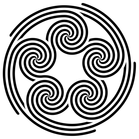 Спиральный узор