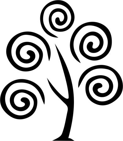 Дерево спираль