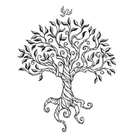 Дерево жизни Выжигание