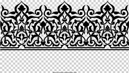 Арабский векторный орнамент