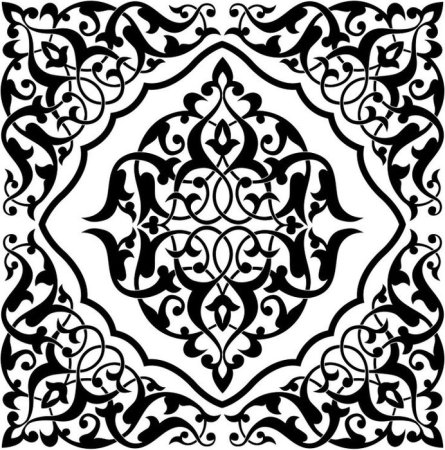 Арабский Багдади орнамент